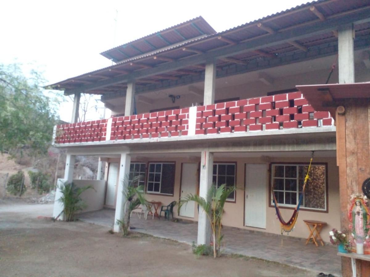 Posada Dos Hermanas Barra de la Cruz Bagian luar foto